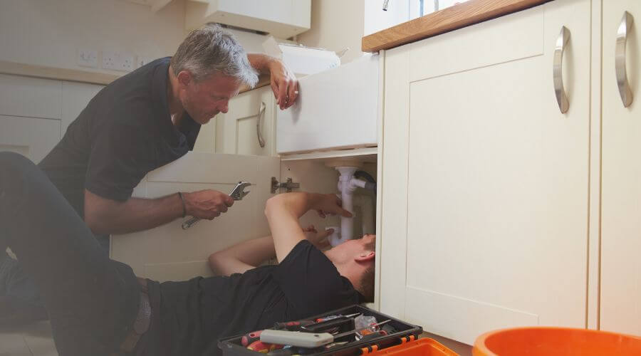 Professional burst pipe repair services in Champion, NE